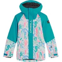 O'Neill Outdoorjas blauw / grijs / groen / pink