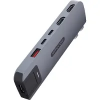Sitecom MacBook Pro Multiport Hub 6 in 2 Grijs