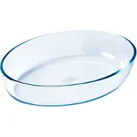 Pyrex ovale schaal 21cm glas - - 221b000/5040