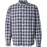 Only & Sons Overhemd 'ONSRAFAEL' donkerblauw / sepia / wit