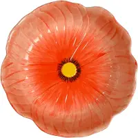 By On Poppy schaal Rood, Ø30 cm