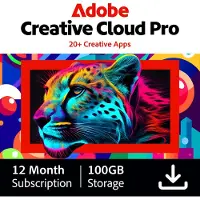 Adobe Creative Cloud Individual (alle apps) | Abonnement | 1 Jaar