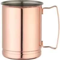 Hendi Pullen Verkoperd - - Bierpul - 0,4L - Koper - ø85x(H)105mm - 596982