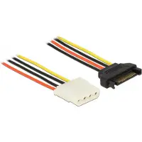 DeLOCK SATA/Molex adapterkabel, 30cm, Interne kabel (PC)