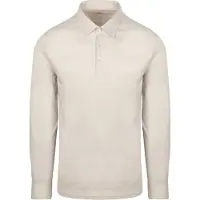 Desoto Heren Polo's & T-shirts Essential Polo Kent 1/1 - Zand - Maat XL