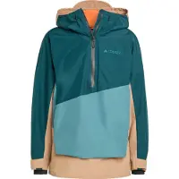 Adidas Outdoorjas 'Xploric' aqua / cappuccino / petrol
