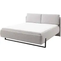 Lindaro Sabetta gestoffeerd bed met glijder