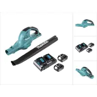 Makita DUB 361 2x 18 V / 36 V Akku Laubbläser Gebläse + 2x Makita BL 1860 6 Ah / 6000 mAh Akku + Mak
