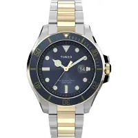 Timex Kwartshorloge HARBORSIDE COAST Horloge, herenhorloge, datum, lichtgevende wijzers, mineraalglas, analoog