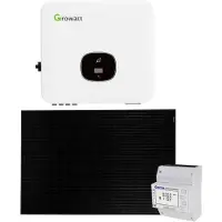 Growatt 7kWp Glazen PV-systeem Zonder Opslag Met MOD 7KTL3-XH2 7kW