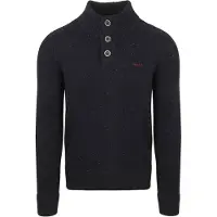 New zealand auckland NZA Pullover Mocker Conor Melange Icon Navy | Blauw | Maat XXL