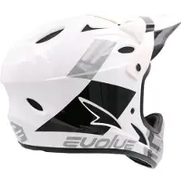 Evolve Casque Storm Glossy White/Black || Maat: M (57-58 cm)