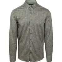 State of Art overhemd groen button down boord