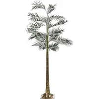 Beliani PALJAVESI - Buitendecoratie - Goud - 175 cm - Synthetisch materiaal