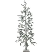 Beliani TORSA - LED kunstkerstboom - Groen/Wit - PVC