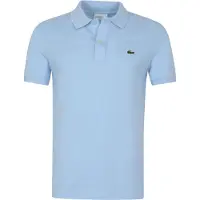 Lacoste slim fit poloshirt van puur katoen