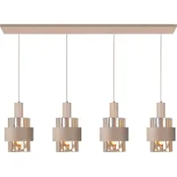 Highlight Hanglamp Marrone 4-lichts Recht Zand/Amber