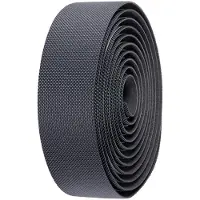 Bbb Cycling Stuurlint Gravelbike en Racefiets - Beste Grip en Schokabsorptie - Lengte: 200cm - Dikte: 3.5mm - Incl. Stuurdoppen - Zwart - GravelRibbon Gel BHT-16
