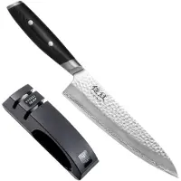 Yaxell - Tsuchimon - Giftset - Koksmes met slijper
