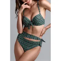 Marlies Dekkers Badmode Bikini Broekje Bebali | Maat: L | Kleur: Groen/Print