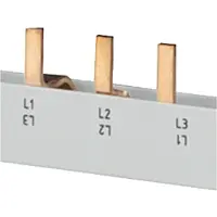 Siemens 5ST3645 Male verzamelrail, 16 mm2 aansluiting: 4x 3-fasig contactveilig Penverzamelrail 10 stuk(s)