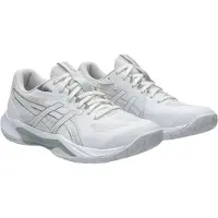 Asics Sportschoen 'Gel-Tactic 13' zilver / wit