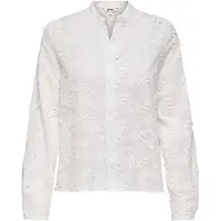 ONLY Blouse ONLCARMEN FR L/S 3D EMB SHIRT dames EU M