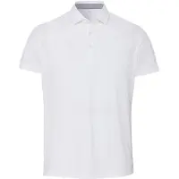 Pure Functional Slim Fit Polo shirt Korte mouw wit
