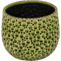 Mega Collections Bloempot Drops Groen D 21 H 17 Cm
