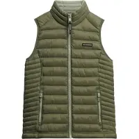 Superdry Dames Fuji Lite gewatteerd vest groen (XXS), Casual, Nylon W5011892A
