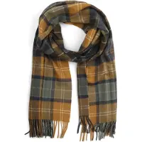 Barbour Sjaal Patchwork Tartan Geel -
