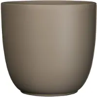 Mica Decorations Tusca pot rond taupe mat h20xd22,5 cm