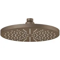 Hotbath M100 Hoofddouche 20cm - Verouderd Messing - Messing - Kranen, Douchekranen, Hoofddouches - 8719638611510 - Kranen, Douchekranen, Hoofddouches