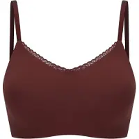 Schiesser BH ' Invisible Soft Lace ' bourgogne