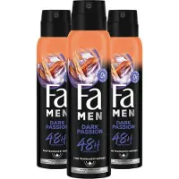 Fa 3x Men Deodorant Spray Dark Passion 150 ml