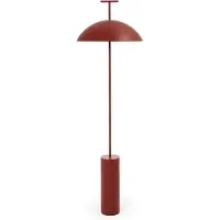 Kartell Vloerlampe , Geen-A, dimbare, Rood, Woonkamer, Metaal, Designer