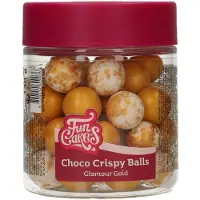 Funcakes Choco Crispy Balls - glamour gold
