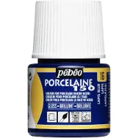 Pebeo Porseleinverf - 45 ml - glans - helderblauw