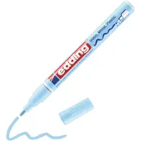 Edding 751 lakmarker - glans - 1 tot 2 mm - pastel blauw