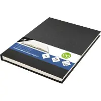 Pipoos Kangaro dummy schetsboek - A5 - zwart linnen