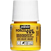 Pebeo Porseleinverf - 45 ml - glans - geel