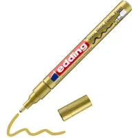 Edding 751 lakmarker - glans - 1 tot 2 mm - goud