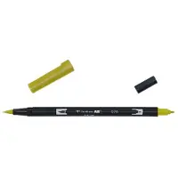 Tombow ABT Dual Brush Pen - 076 green ochre