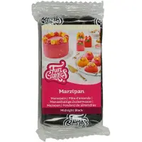 Funcakes marsepein - 250 gram - midnight black