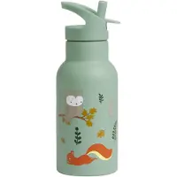 A Little Lovely Company - Stainless steel drinking bottle - Forest friends