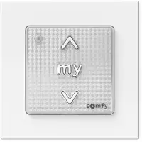 Somfy Smoove Origin RTS - Draadloze muurzender - Geschikt voor RTS-ontvangers/RTS-motoren