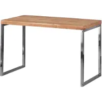 SKYPORT Bureau GUNA, massief acaciahout, computerbureau, 120 x 60 cm