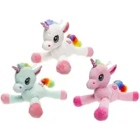 Duckiez Pluche Eenhoorn M Regenboog - 1 stuk