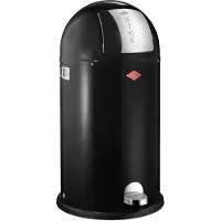 Wesco Kickboy Prullenbak | Pedaalemmer | 40 Liter | Metaal - Zwart | Afvalbak - Made in Germany