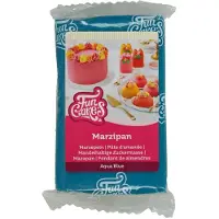 Funcakes marsepein - 250 gram - aqua blue